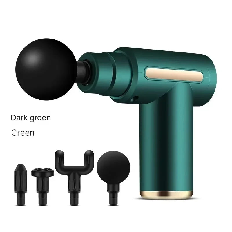 Machine Fasciale Relaxation Musculaire USB Mini Pistolet de Massage Pistolet à Vibration Equipement de Massage Fitness Pistolet à Fascia pour le Cou